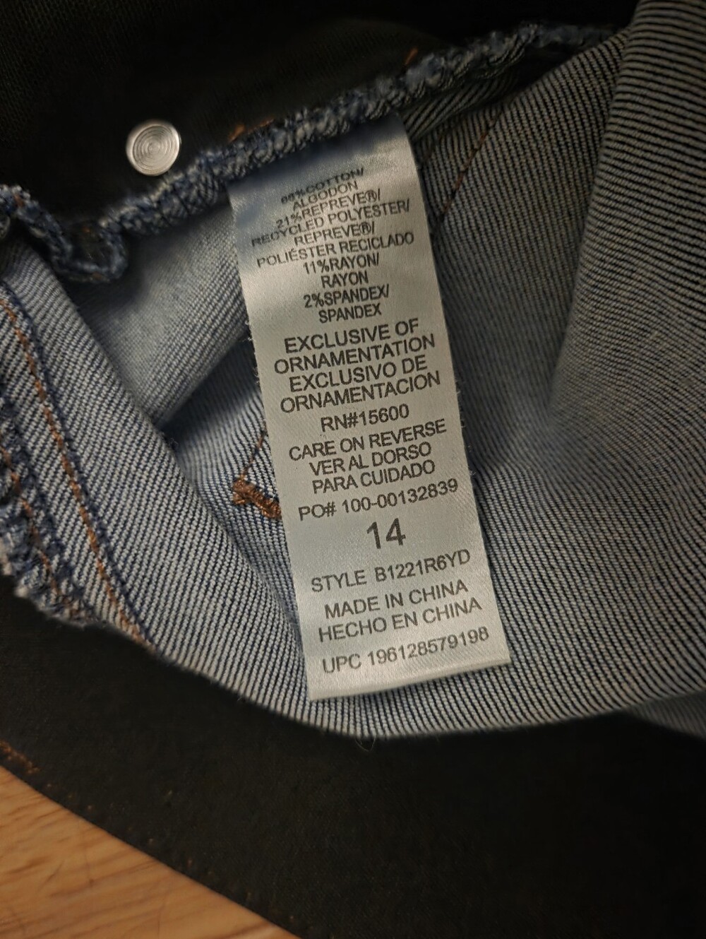 Democracy Ab-solution Bootcut Jeans Size 14 - Picture 6 of 6